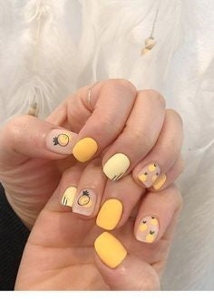 Pineapple Cute Nail Design