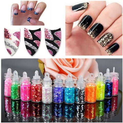 Pearl Sequin Acrylic Rhinestone Nail Kit