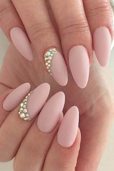 Newest Nail Designs-2 Pink nude nails