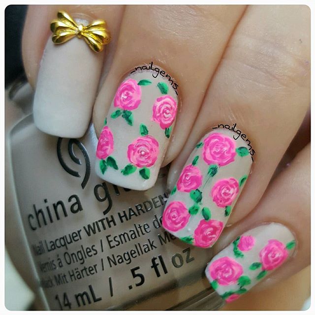 66+ Best Valentine's Day Nails Designs for 2018-pic39