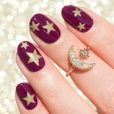 Super Star Oval Nail Design