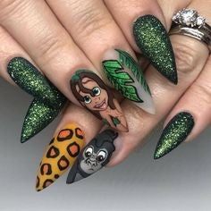 Tarzan Nail Design