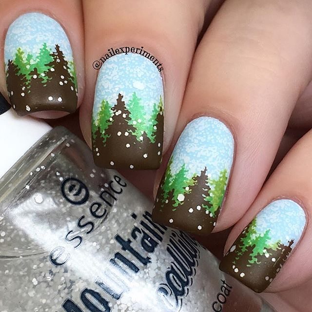 Hottest 50+ Christmas Nail Ideas for 2017-53