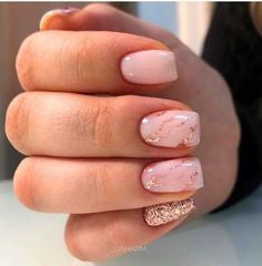  Pink Summer Nail Color Idea