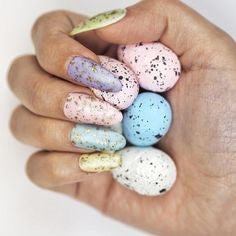 Easter eggs Nail Design