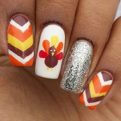 Thanksgiving Nail Designs-17
