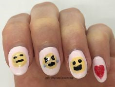 emoji nail designs2