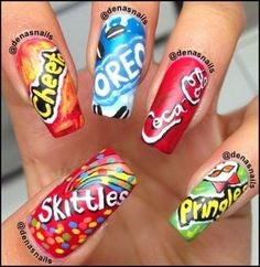 Snack Nail Design