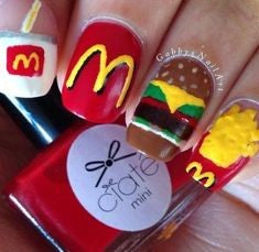 McDonald's Nail Design