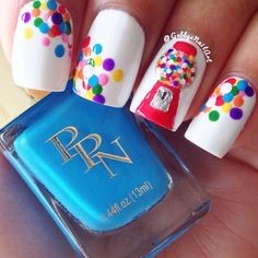 Candy Machine Nail Idea