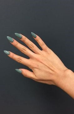 almond nail design