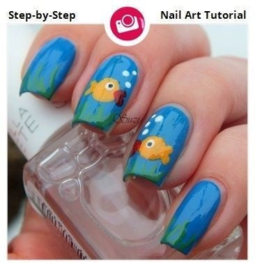  Fish Nail Design