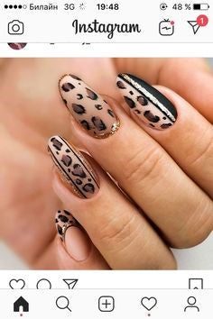 Leopard Nail Art Idea-11