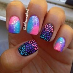 Leopard Nail Art Idea-14