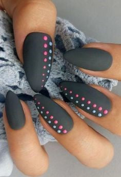 Stickers Matte Nail Design