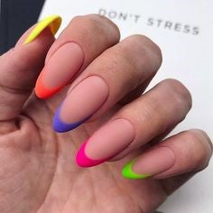 French Matte Nail Design