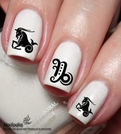 Capricorn Nail Design