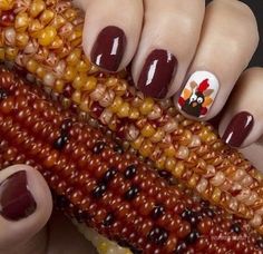 Thanksgiving Nail Designs-1