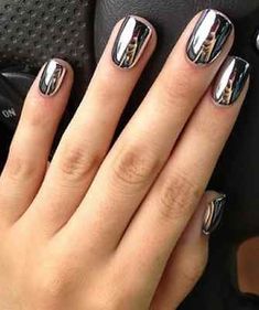 Silver Nail Designs-4