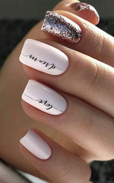 Pattern Nail Designs-7 Letter nails