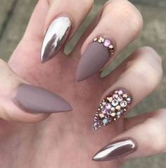Taupe Nail Designs-7