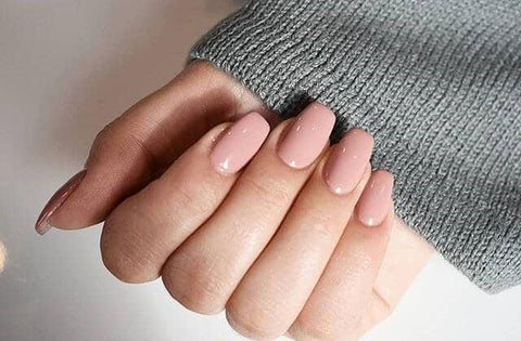 Simple and Elegant Easy Nude Nail Design Ideas