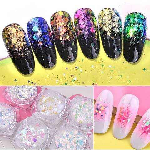 unicorn powder nails-1