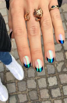 Metallic Mirror Nails-