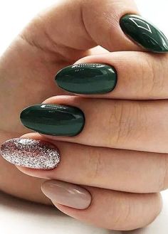 Green Nail Ideas-14