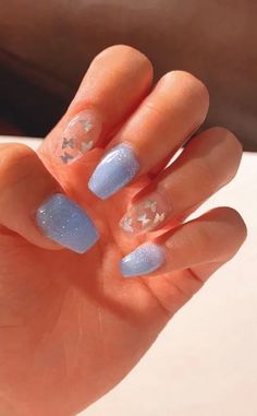 Pretty Nail Design-3 Star nails
