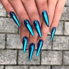 Best Mirror Nail Design-15