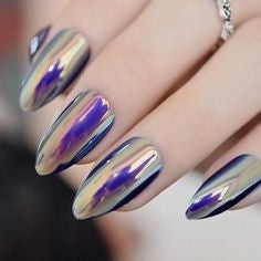 Best Mirror Nail Design-16