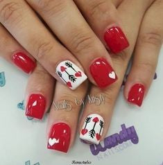 Valentine Nail Design-1