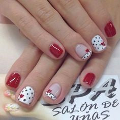 Valentine Nail Design-11