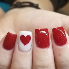 Valentine Nail Design-15