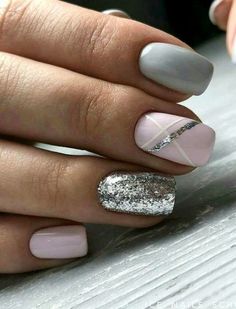 Silver Nail Designs-3