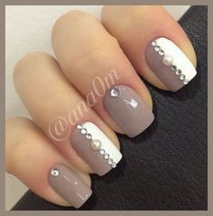 Taupe Nail Designs-5