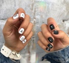 Good Looking Nail Letters Designs Beautybigbang