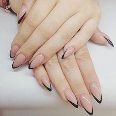 Pretty Nail Design-15 French tip nails