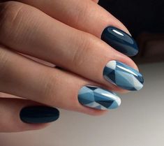 Glass pattern Summer Nail Designs