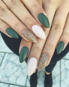 Green Nail Ideas-6