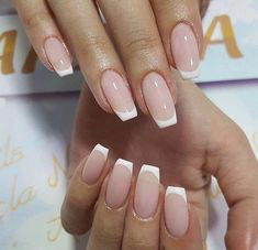 French Tip Nails-1