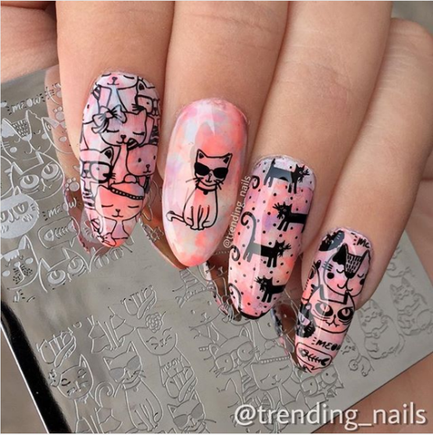 nail art, stamping plate, stamping polish