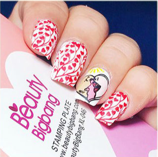 BeautyBigbang Valentine nails