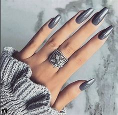 Silver Nail Designs-5