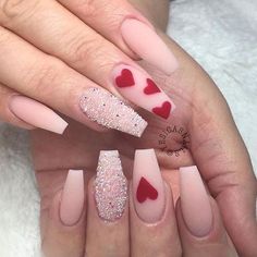 Valentine nails-1