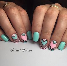 Pastel Nail Design-9