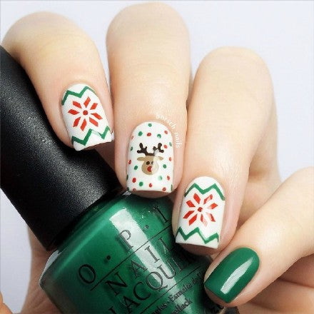Hottest 50+ Christmas Nail Ideas for 2017-33