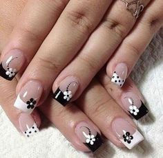  White French Tip Nail Design-3