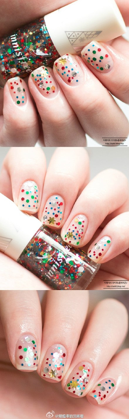 Hottest 50+ Christmas Nail Ideas for 2017-35